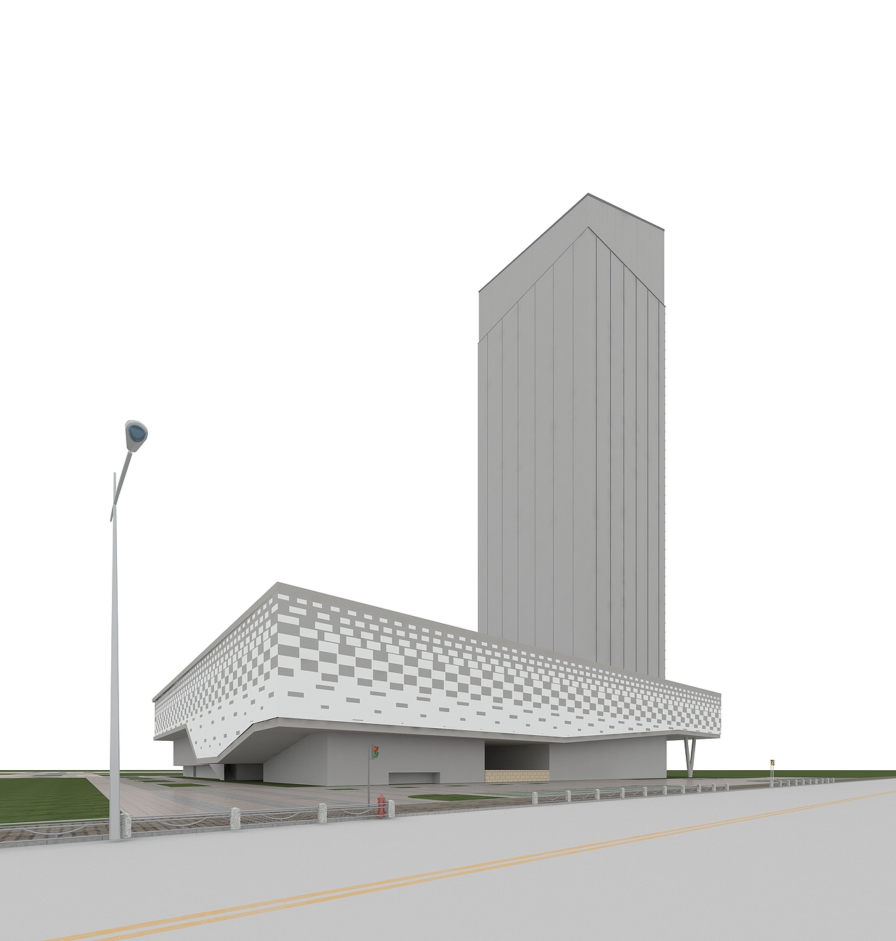 3DMAX建筑效果图（老曹）原创案例02（图ZMjUzMTE0NTQ0） - 建筑/空间 - 站酷设计师深圳妙思教育原创素材 - 站酷ZCOOL