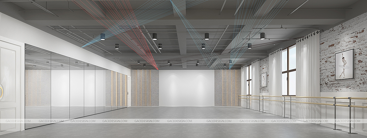 GaceDesign芭蕾培训设计：华 芭蕾（图ZMTcwNjYwMjEy） - 家装设计 - 站酷设计师GaceDesign原创素材 - 站酷ZCOOL