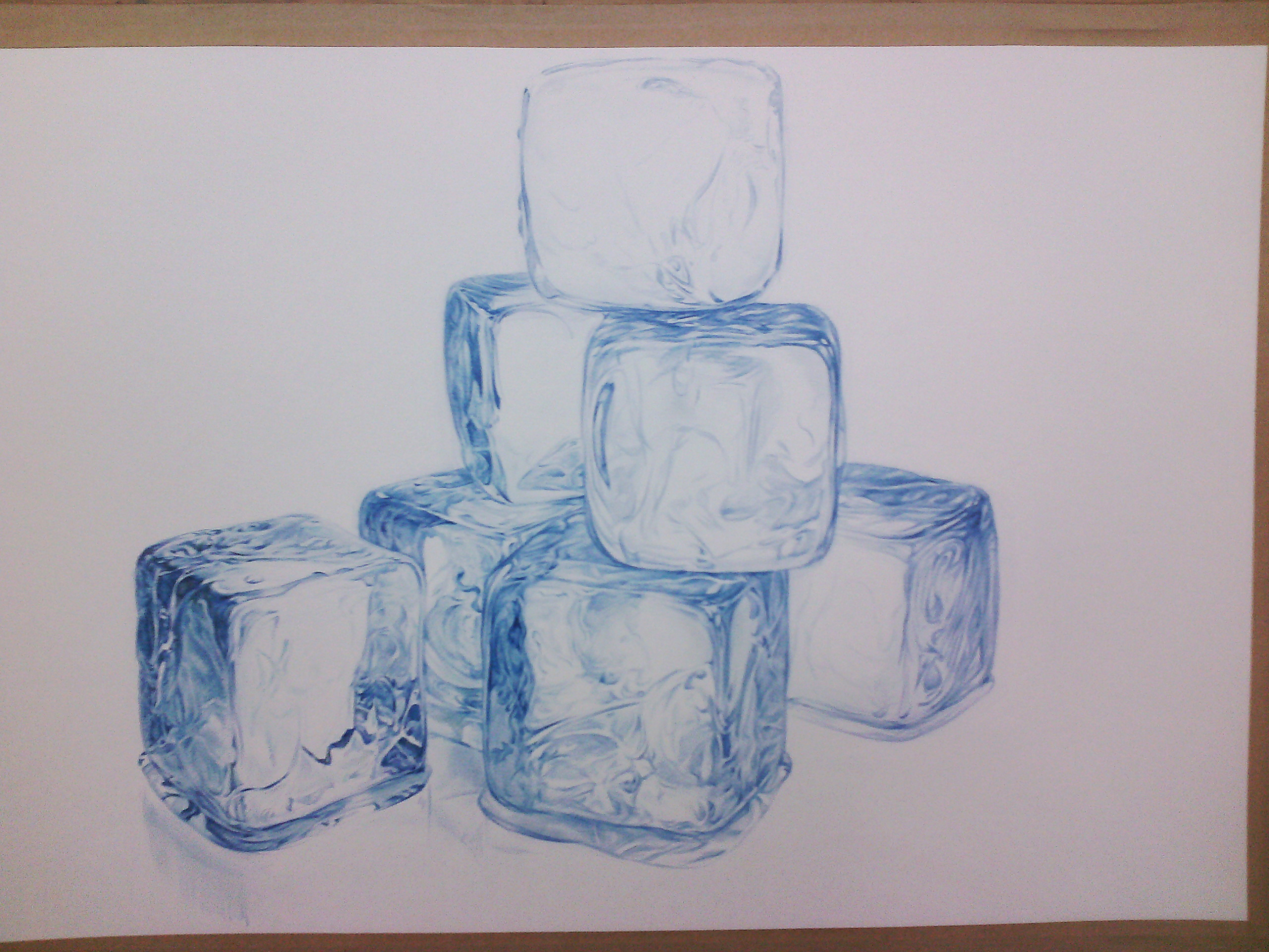 冰|纯艺术|彩铅|石头寂 - 原创作品 - 站酷 (zcool)