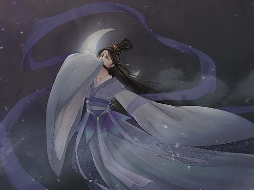 《洛神惜别图》
