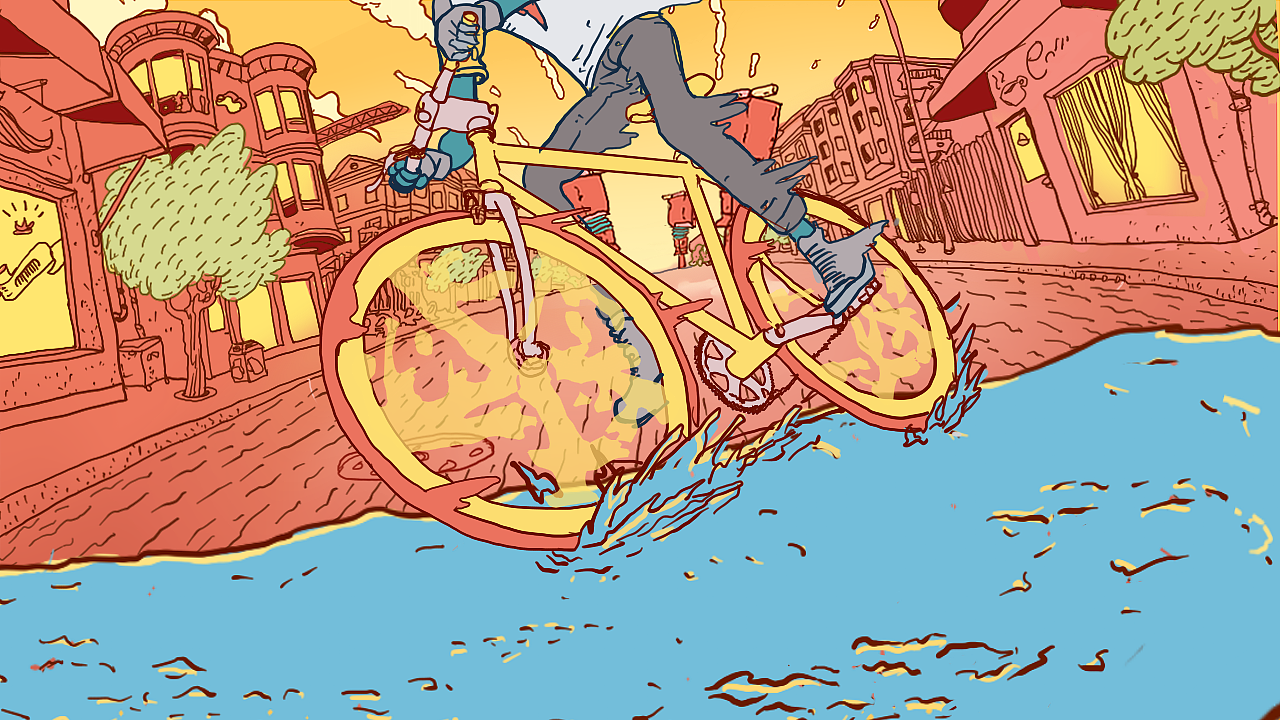 《run up》（图ZMjA0NTMwNzMy） - 艺术插画 - 站酷设计师Young不一原创素材 - 站酷ZCOOL