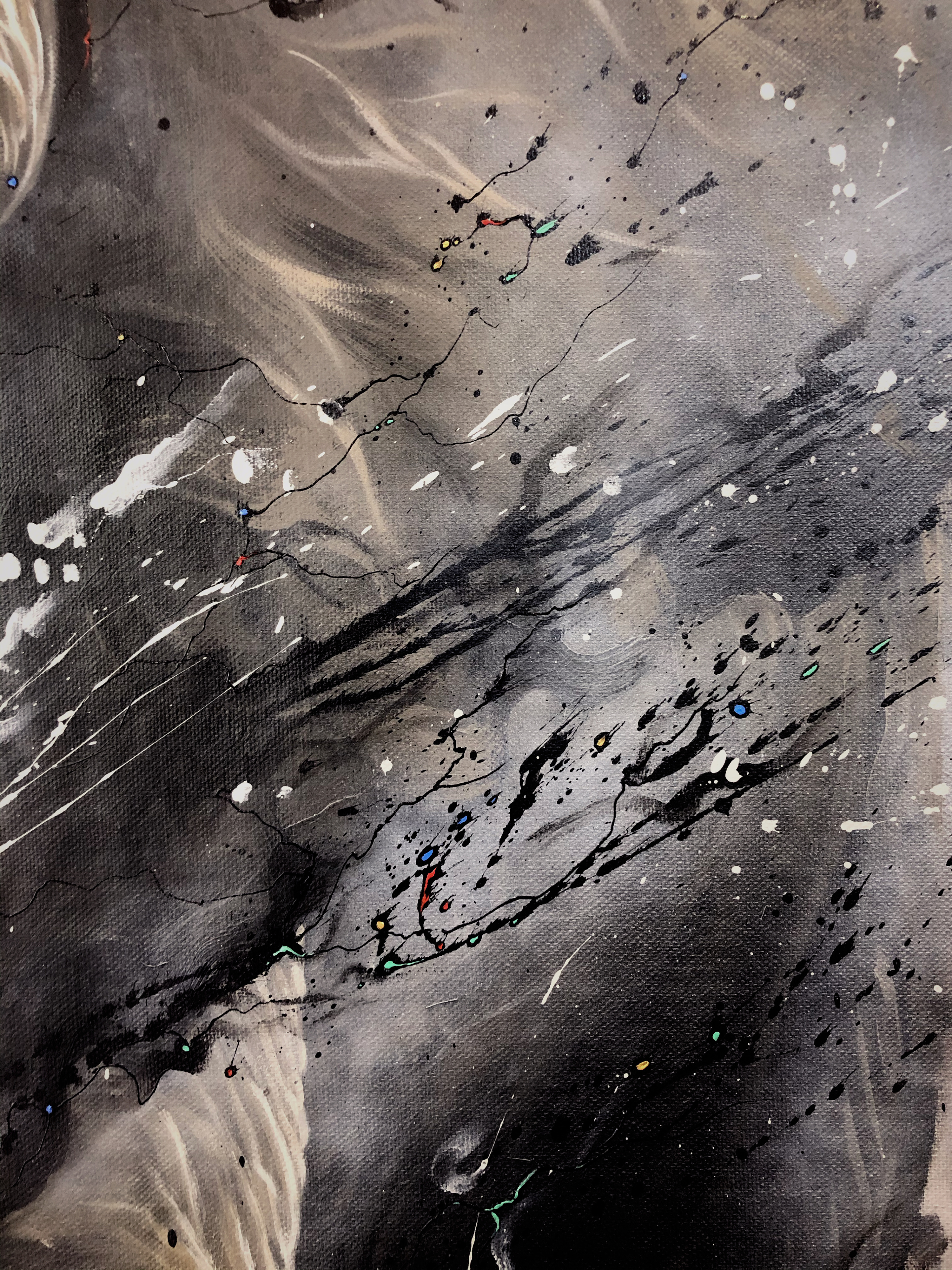 泼墨大象|纯艺术|绘画|逅山亮 - 原创作品 - 站酷 (zcool)