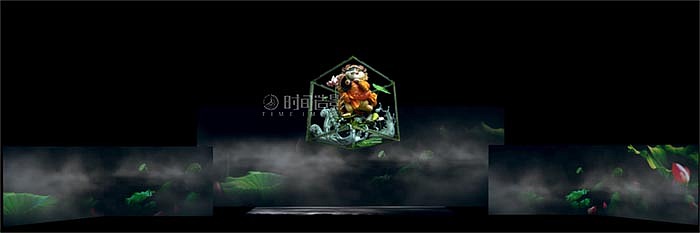 裸眼3D装置如何为非遗焕新(图ZMjc3OTUxNjIw) - 舞台美术 - 站酷设计师时间造影原创素材 - 站酷ZCOOL
