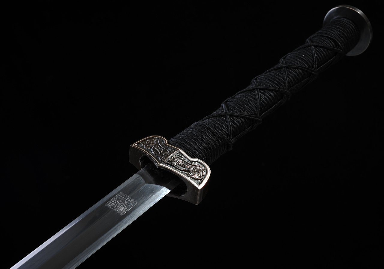 刀剑-铁雕错银汉剑|手工艺|工艺品设计|林微w - 原创作品 - 站酷 (ZCOOL)