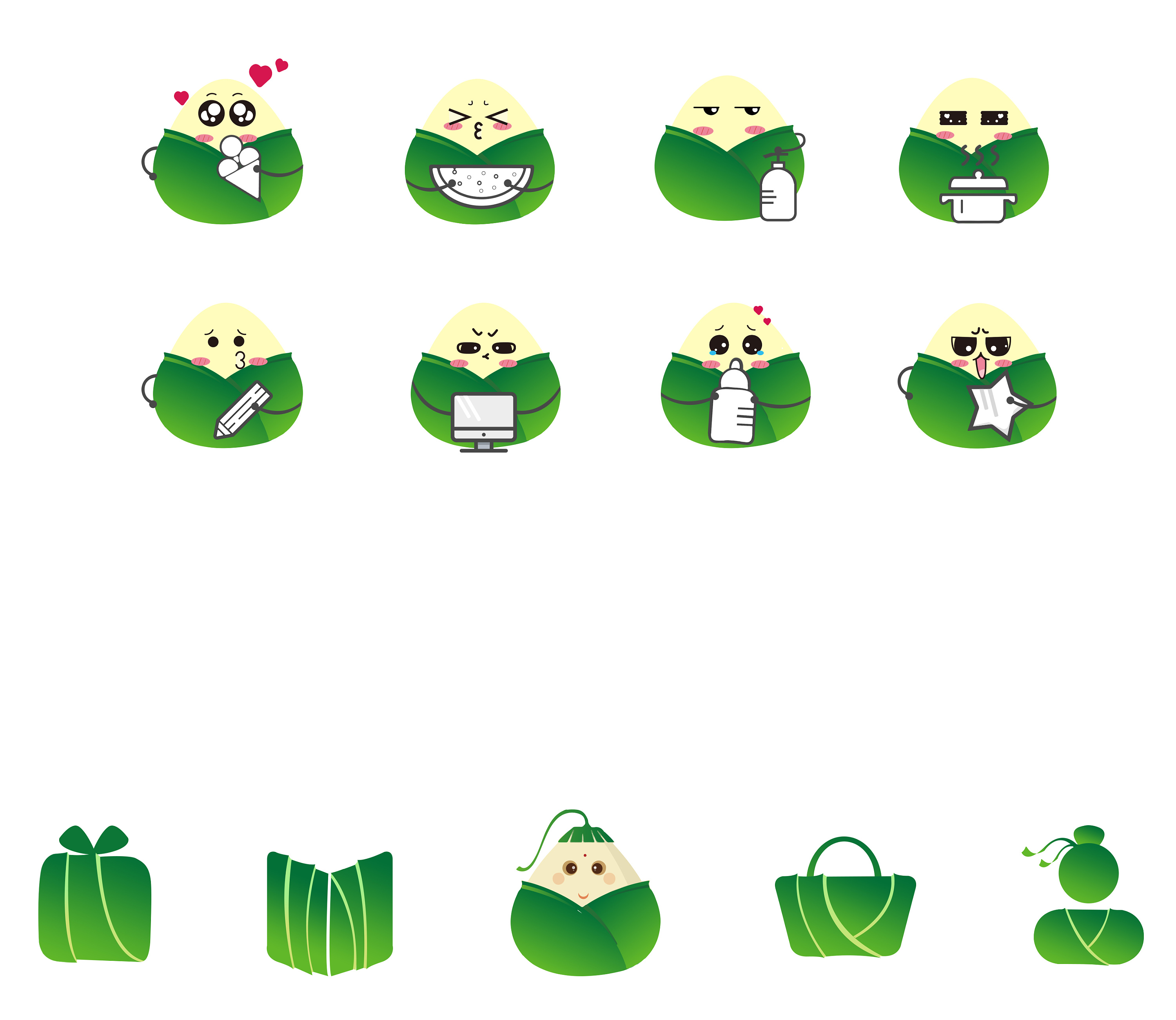 端午节图标|ui|图标|zy8602140 - 原创作品 - 站酷 (zcool)