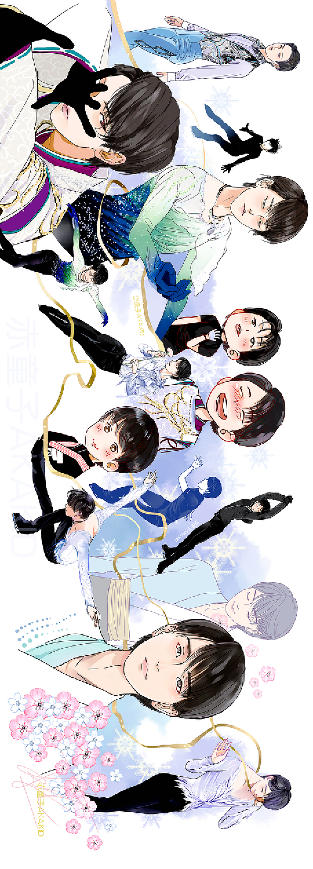 插画羽生结弦