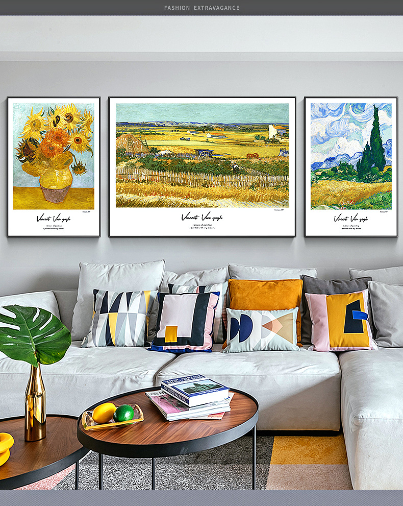 梵高装饰画（图ZMjgzMDQyMDA0） - 电商 - 站酷设计师俏皮美美mm原创素材 - 站酷ZCOOL