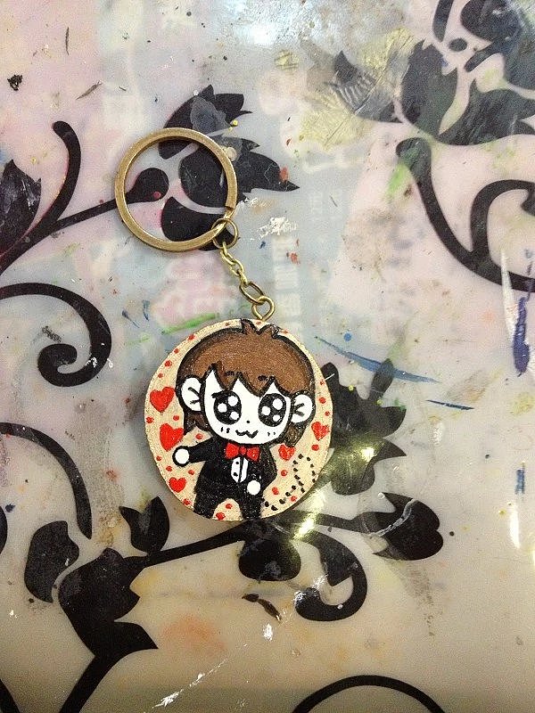 手绘钥匙牌（图ZNjMzNTE2MDg=） - 工艺品设计 - 站酷设计师W_X_L_原创素材 - 站酷ZCOOL