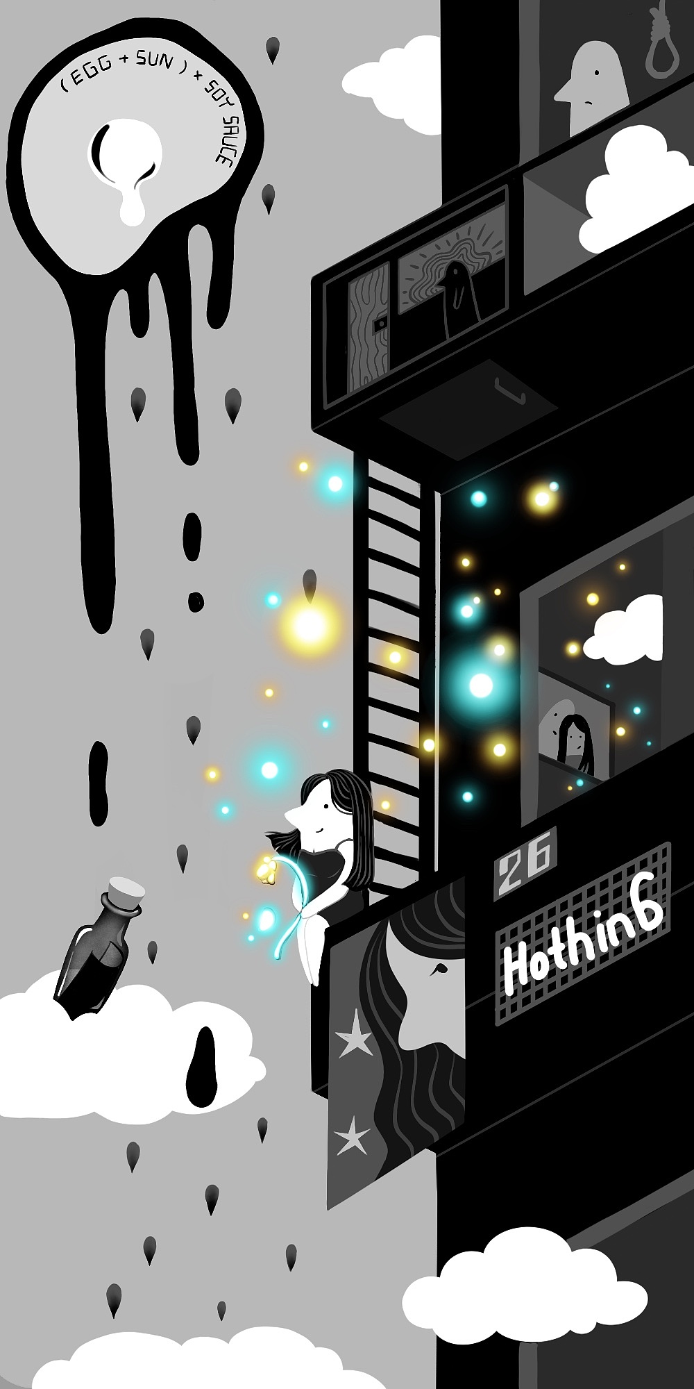 绝望下的希望|插画|艺术插画|大户野原hong - 原创作品 - 站酷 (zcool