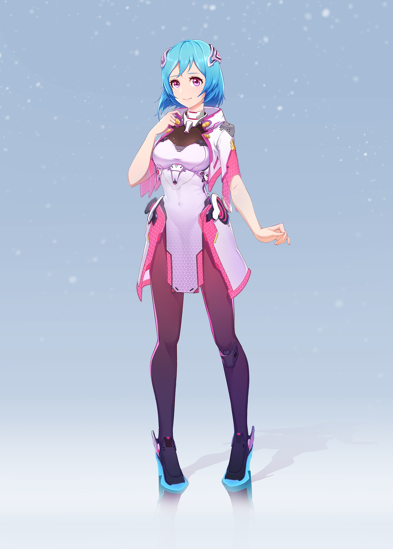 未来-女（图ZMjkzNTc1MzQ0） - 游戏原画 - 站酷设计师爱画画的怪蜀黍原创素材 - 站酷ZCOOL