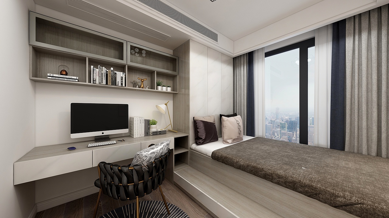 120小户型现代轻奢