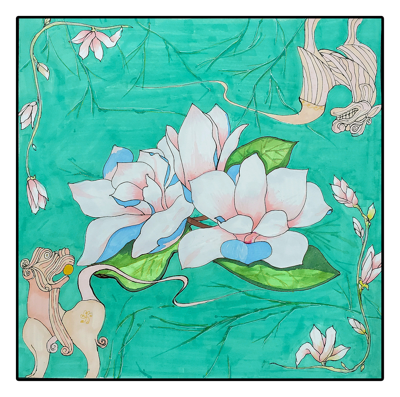 《装饰与图案》视传19-3 植物纹样设计