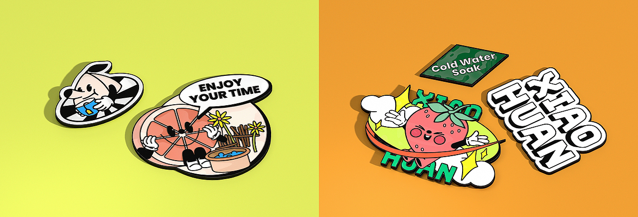 设计分享/ 小獾xiaohuan-冷泡茶品牌包装设计（图ZMjc5NzA1Njk2） - 品牌 - 站酷设计师BranD杂志原创素材 - 站酷ZCOOL