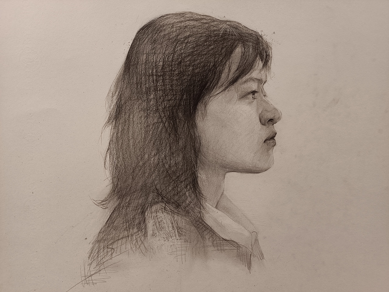 素描肖像赏析｜作者：柳康（图ZMjgxNzg5MTk2） - 绘画 - 站酷设计师衍升画室原创素材 - 站酷ZCOOL
