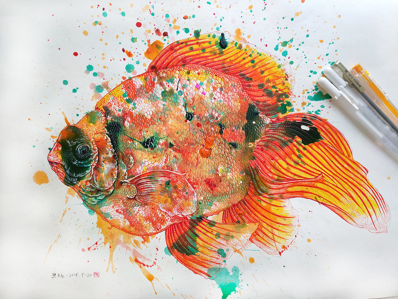 2020山海经异兽系列插画合集总结（图ZMjM3NjI0NjI0） - 绘画 - 站酷设计师慧琼原创素材 - 站酷ZCOOL