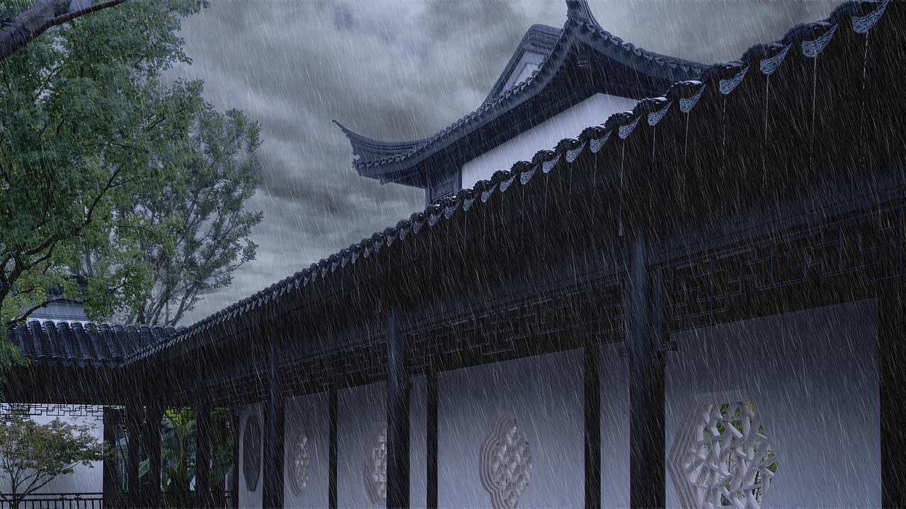 融创桃花源·春雨（图ZMjg2NTcyOTky） - 环境/建筑摄影 - 站酷设计师熊欢建筑摄影原创素材 - 站酷ZCOOL