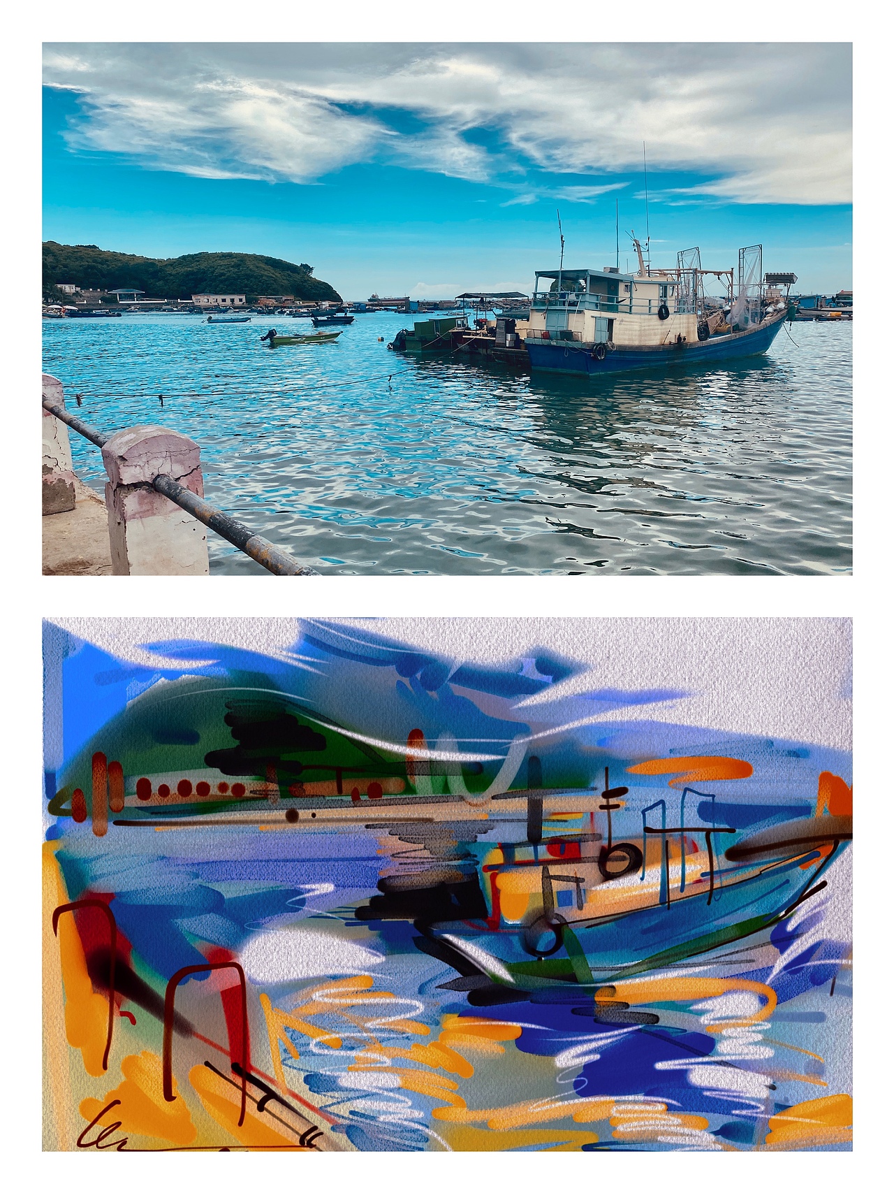 风景随笔 | 涠洲岛（图ZMjMwNjg3NjMy） - 创作习作 - 站酷设计师4又飞飞原创素材 - 站酷ZCOOL