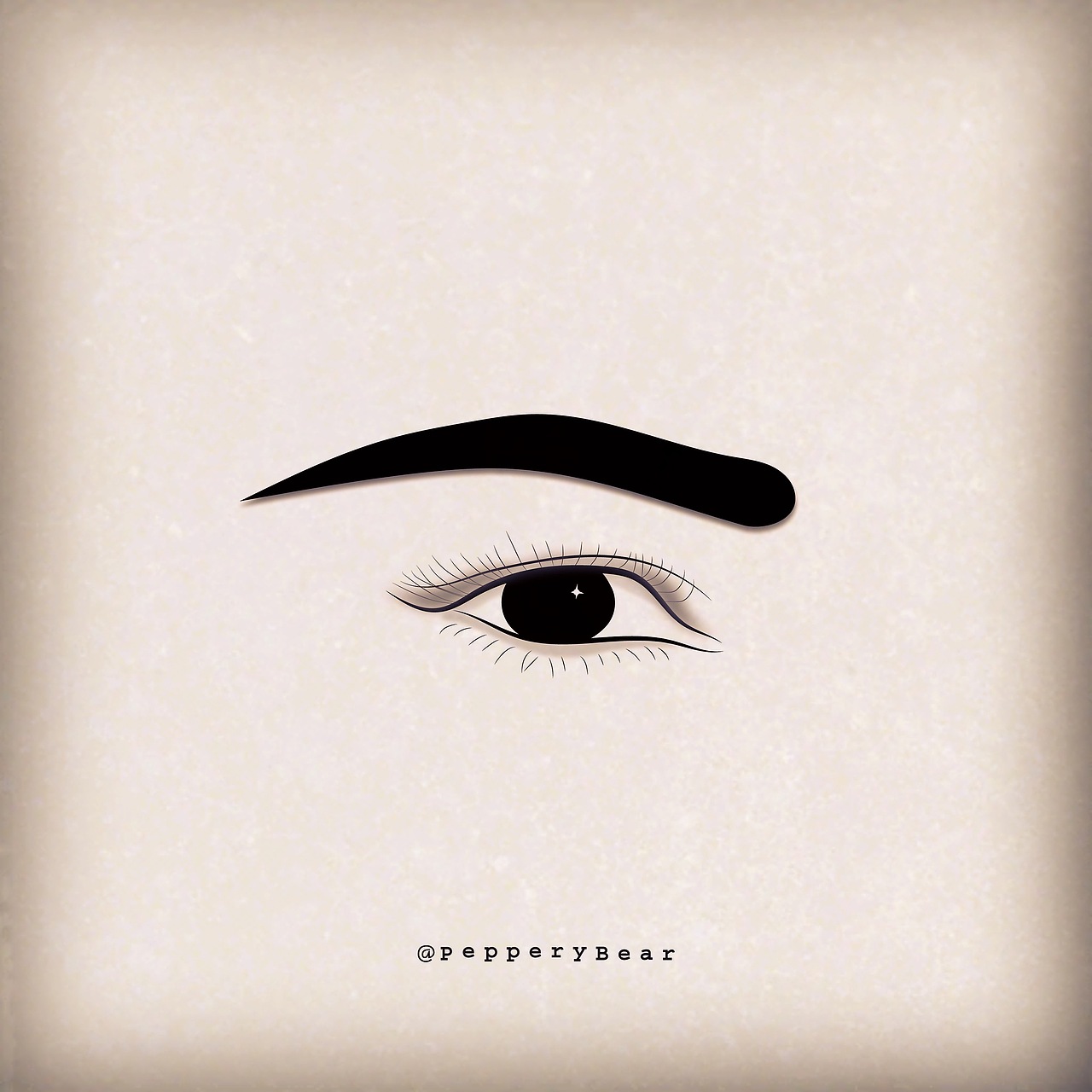 一个眼神就明白