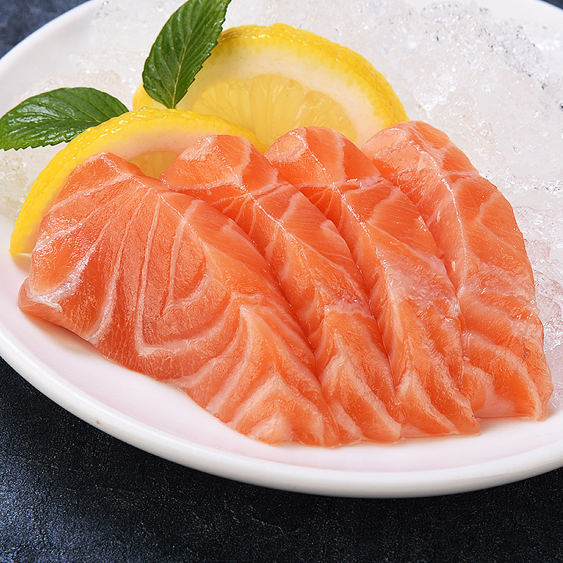 三文鱼生鲜美食摄影