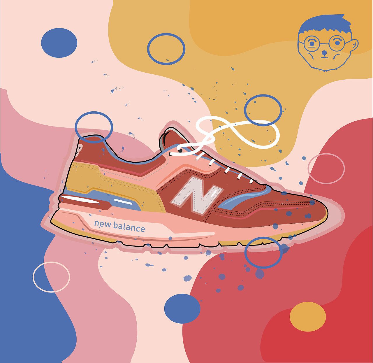 new balance（图ZMTg3MjM3OTAw） - 创作习作 - 站酷设计师讨厌的人原创素材 - 站酷ZCOOL