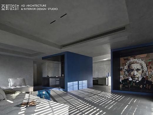 Gray&Blue演绎现代美学家，在家里打造一个水泥盒子