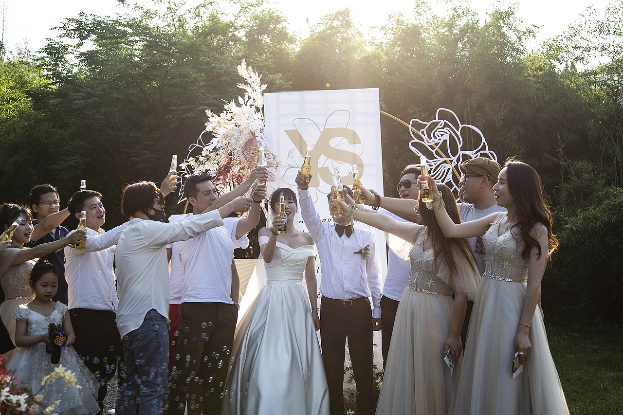 慧心谷草皮婚礼