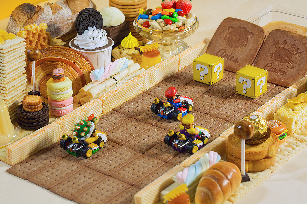 创意摄影 ✖ 马里奥赛车