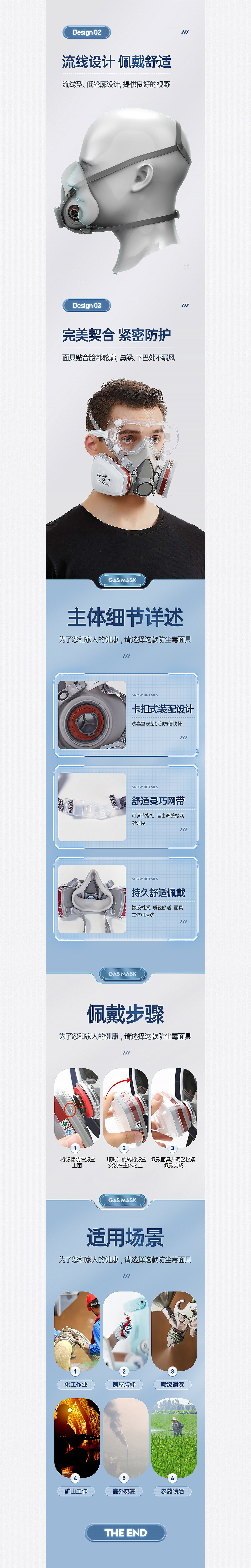 工业品-防毒防尘面罩详情页（图ZMjgyMzMwMDM2） - 电商 - 站酷设计师熹微de原创素材 - 站酷ZCOOL