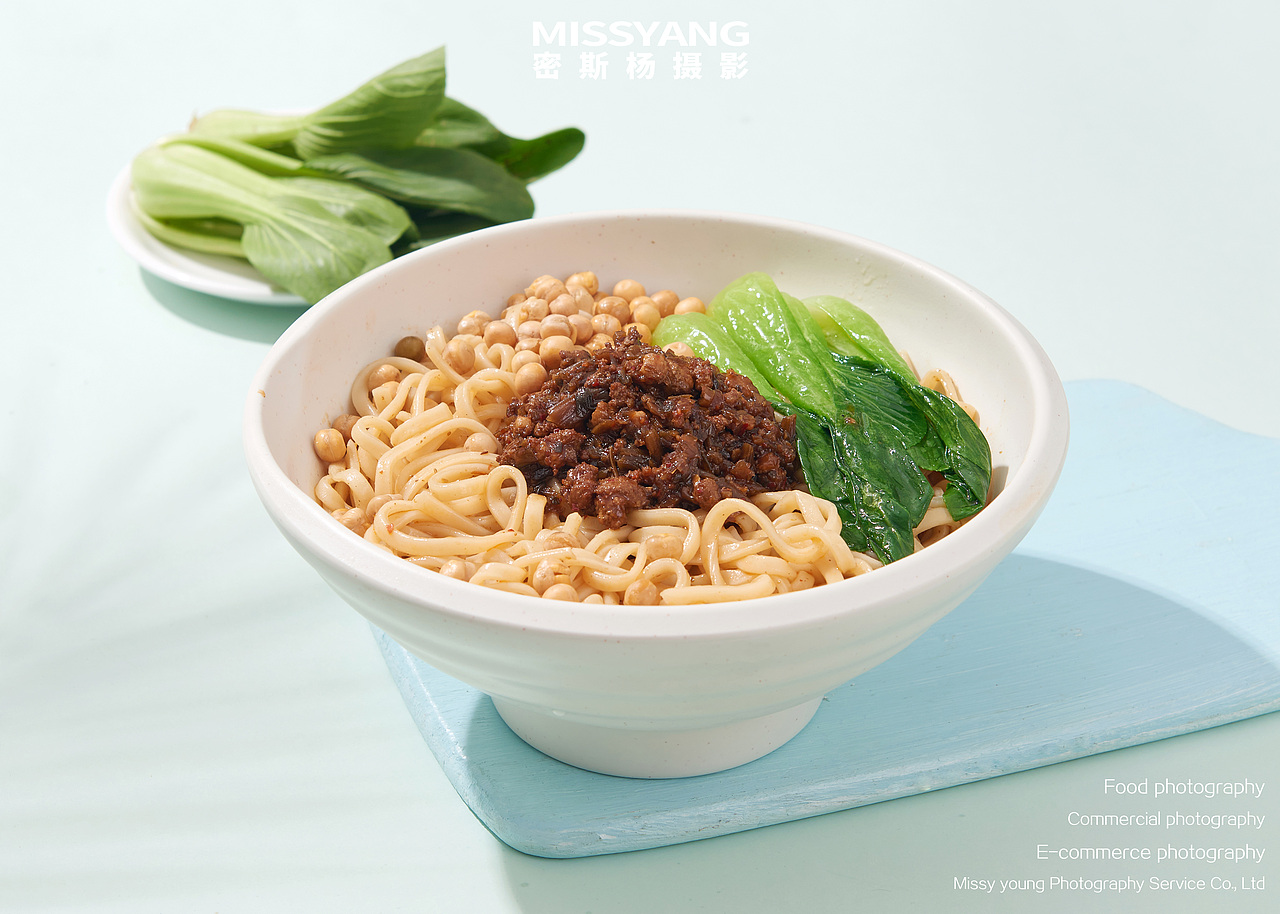 炸酱面摄影食品摄影美食摄影外卖拍摄郑州密斯杨