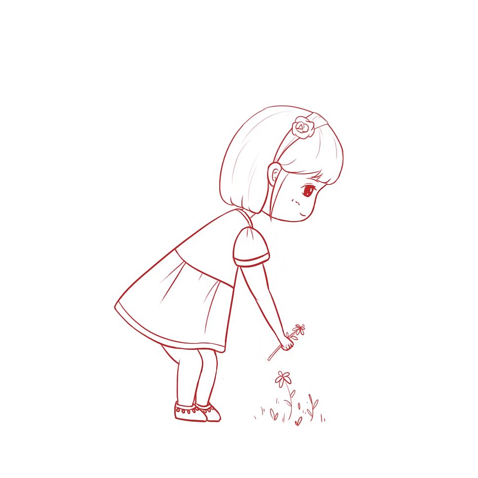 q版小人物动态练习