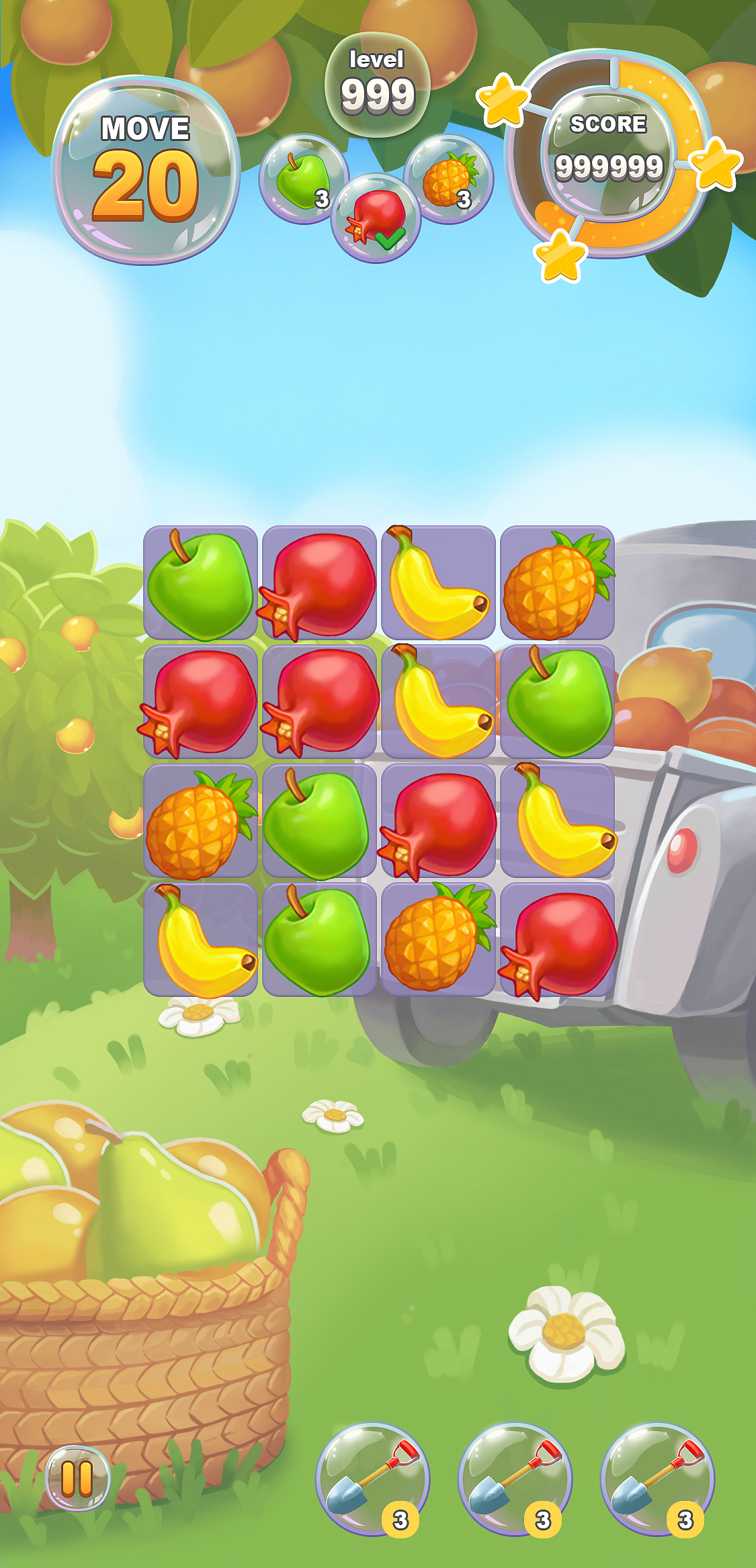 水果消除（图ZMTc5OTkxNDI4） - 游戏UI - 站酷设计师JACK斯派洛原创素材 - 站酷ZCOOL