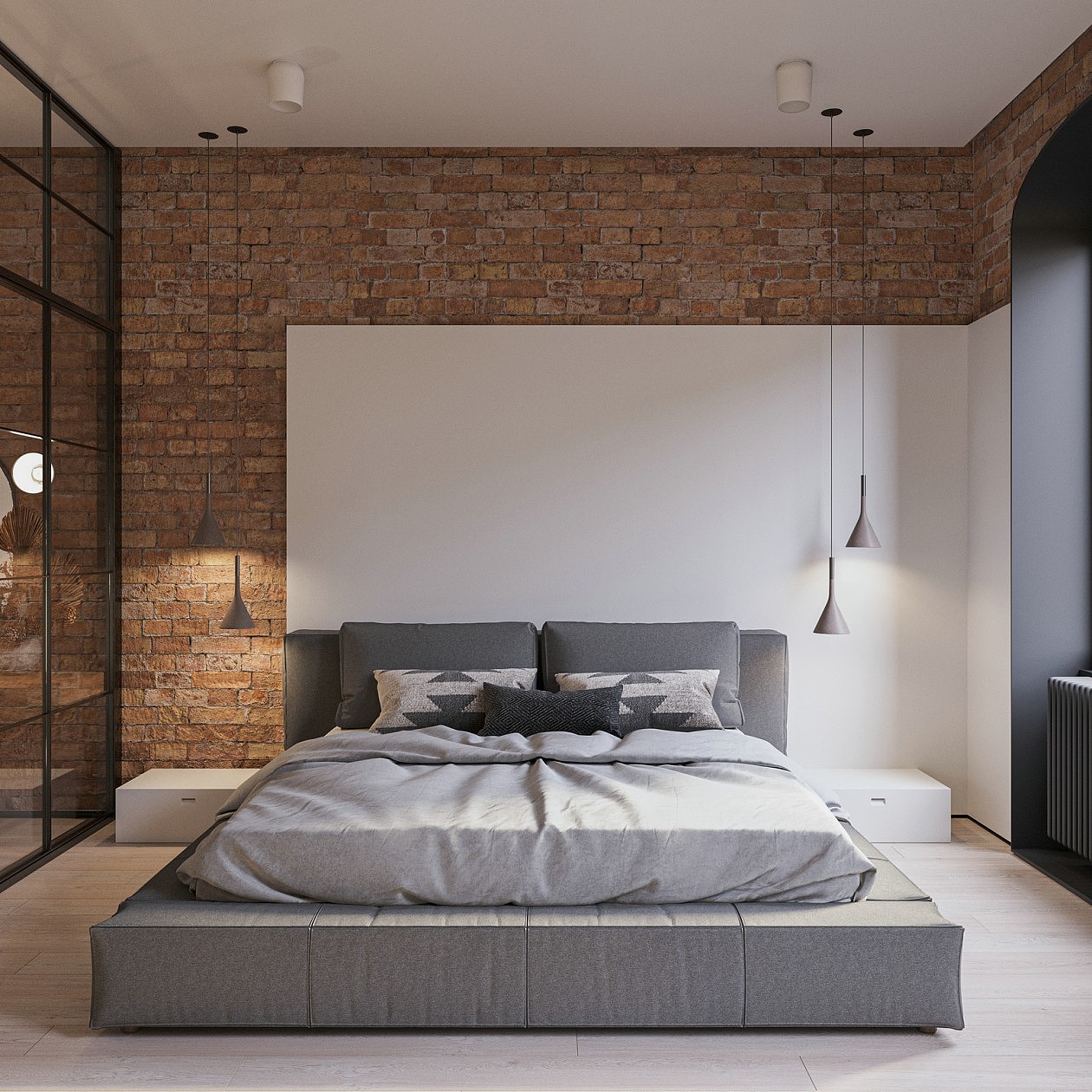 当红砖遇上了工业风，美极了!（图ZMjM3NDM3NTM2） - 家装设计 - 站酷设计师洪丹丹123and原创素材 - 站酷ZCOOL