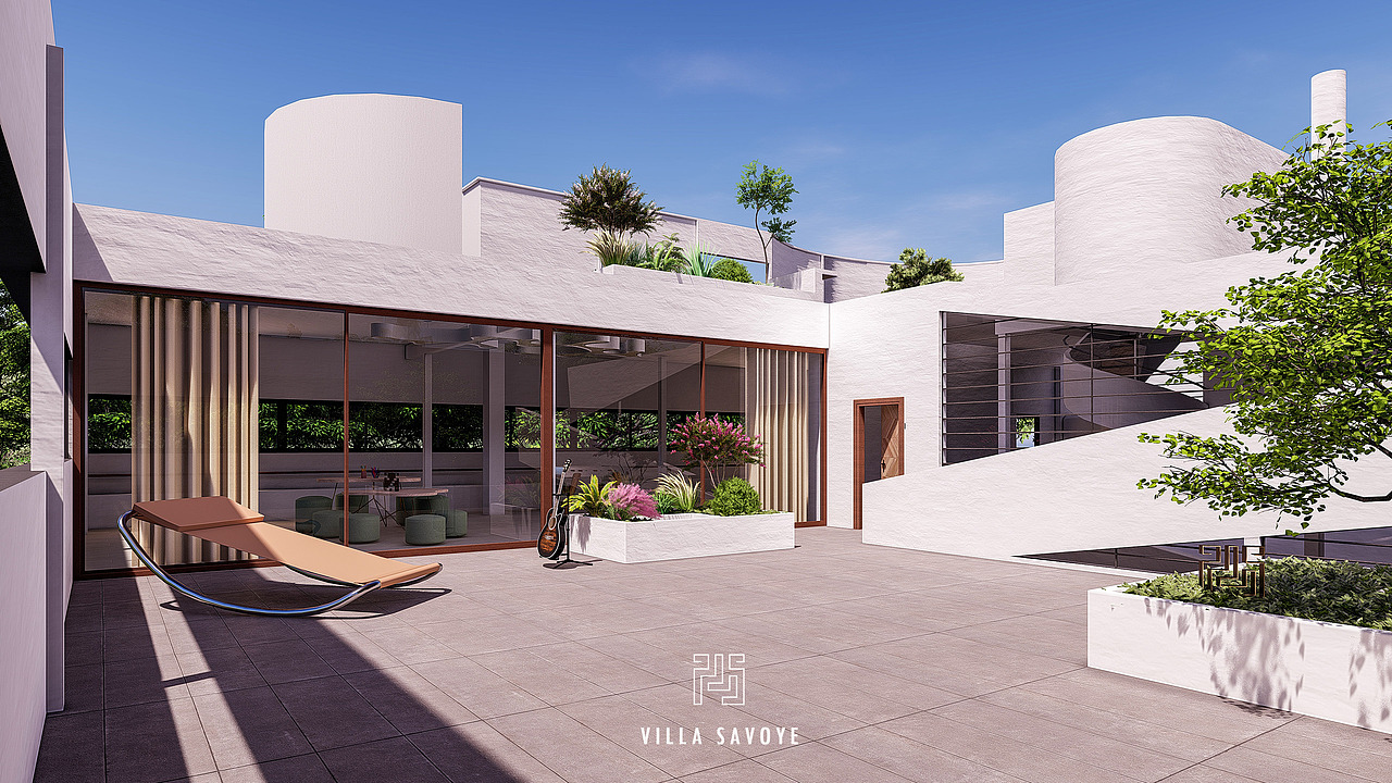 【LUMION 8】萨伏伊别墅 Villa Savoye