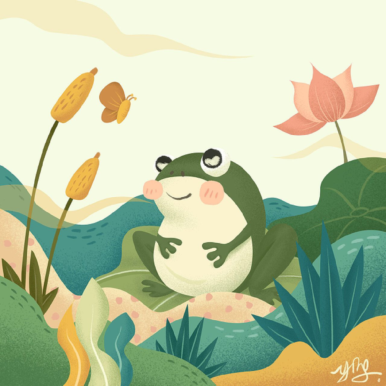 可爱小青蛙图片-可爱小青蛙素材免费下载-包图网