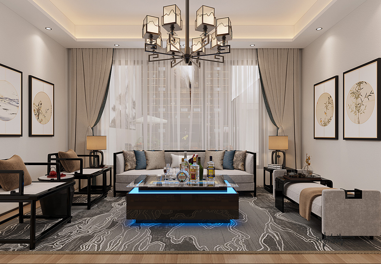 素雅新中式，宁静致远