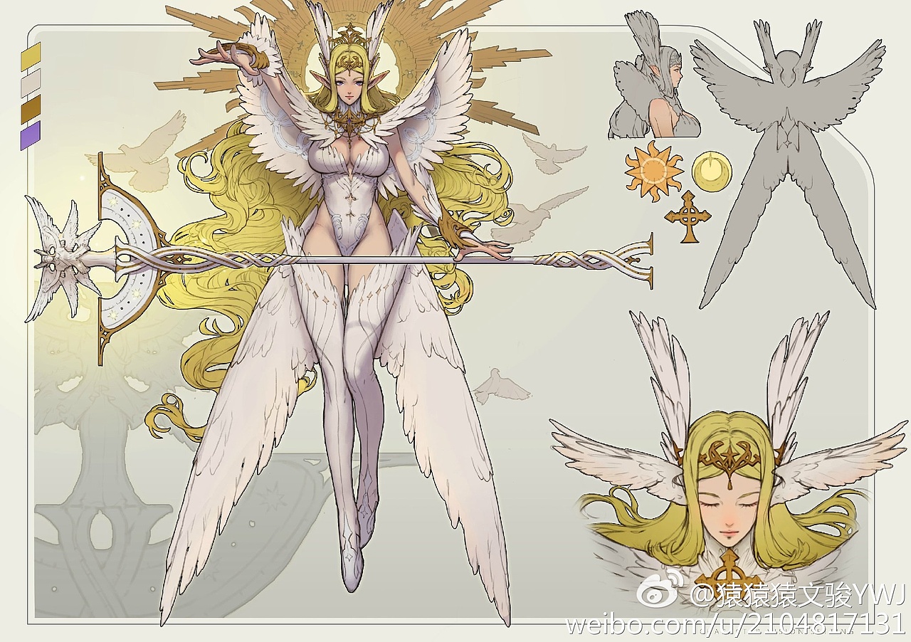 。。。瞎设定（图ZNzE1ODYzNDA=） - 游戏原画 - 站酷设计师猿猿猿文骏原创素材 - 站酷ZCOOL