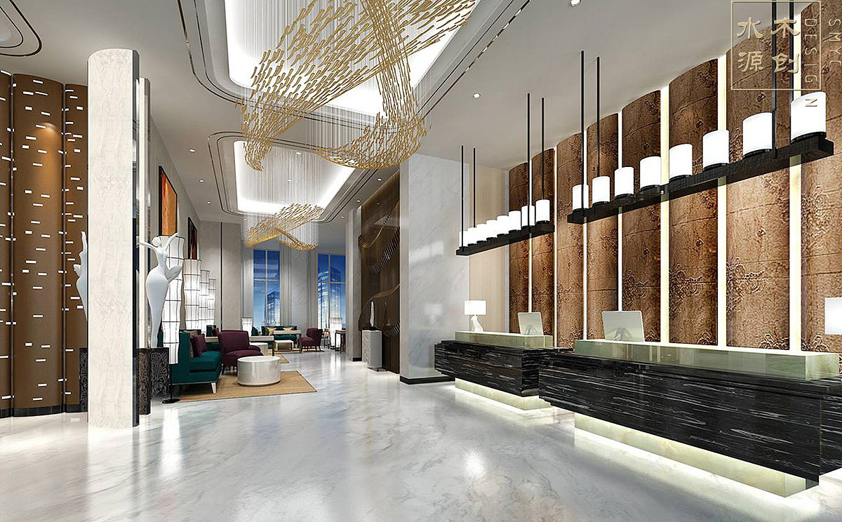 巴中商务酒店装修设计公司_【水木源创(smy)】|空间|家装设计|水木源