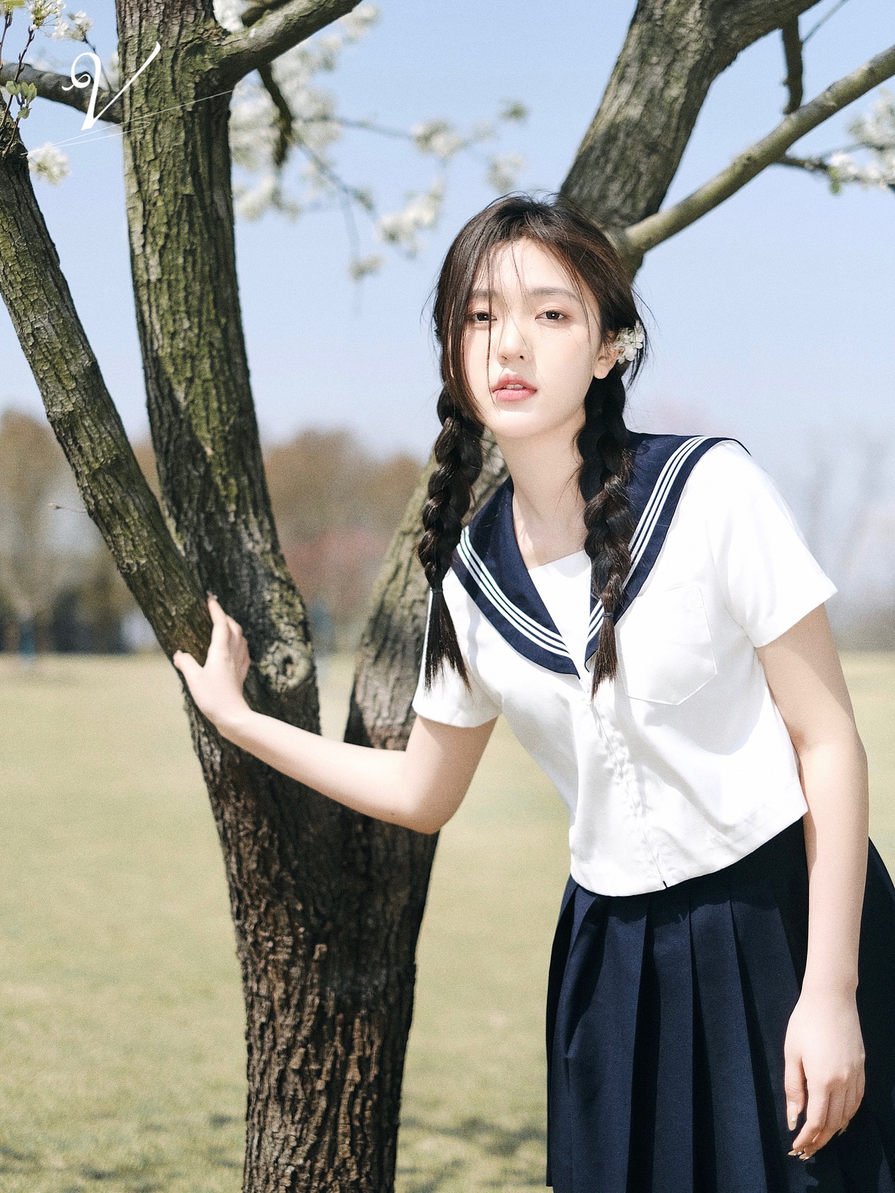 春日梨花写真 少女写真（图ZMjk4Nzg4ODA4） - 人像摄影 - 站酷设计师流浪的维纳斯原创素材 - 站酷ZCOOL