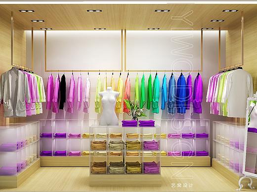 服装店设计｜羊绒服饰店面设计