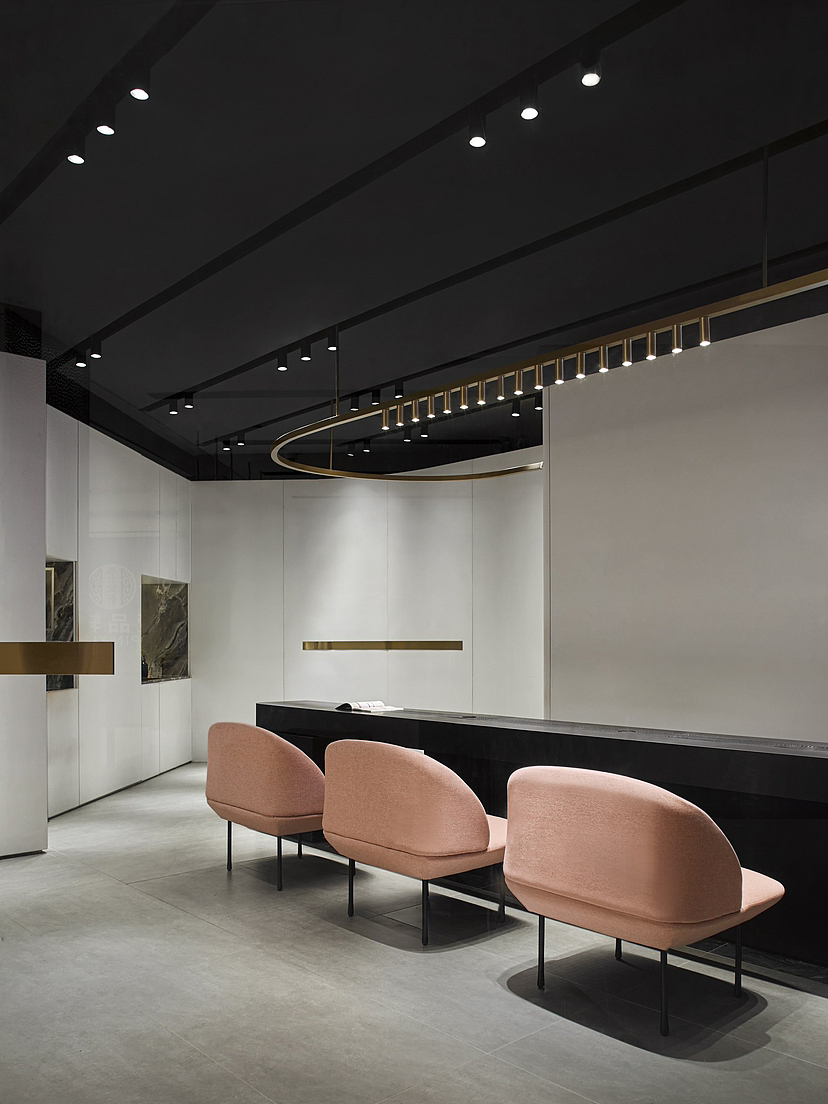 极简美感 美甲店设计点缀耐看粉🩰（图ZMzQ2MzMwNDQ0） - 商业空间设计 - 站酷设计师以识空间设计原创素材 - 站酷ZCOOL