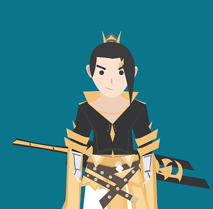 扁平剑三秦风系列-藏剑成男