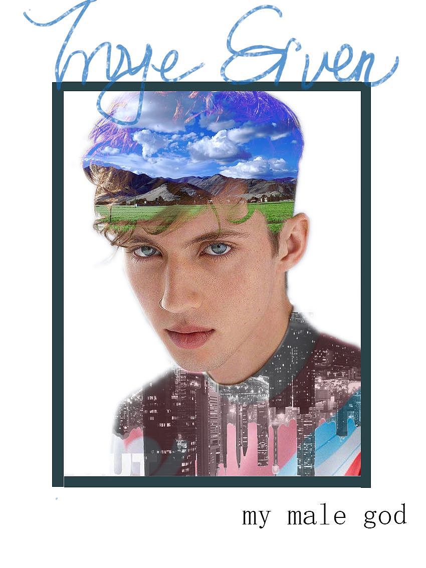 双重曝光海报#Troye Sivan