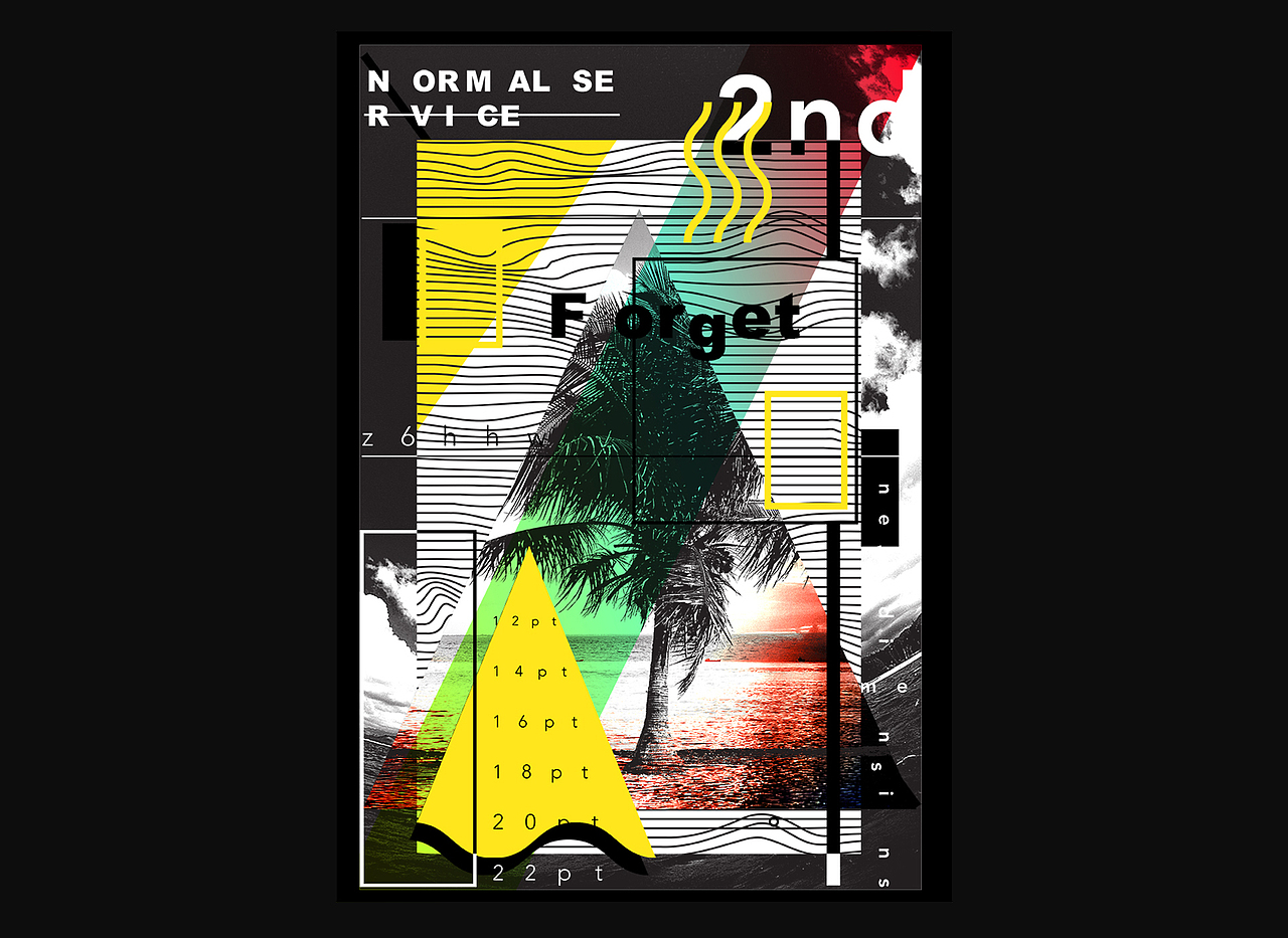 蒸汽波风格海报(集)