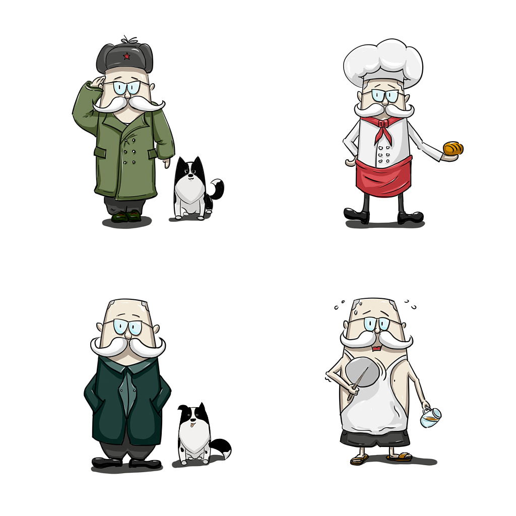 胡子老爷和小黑豆