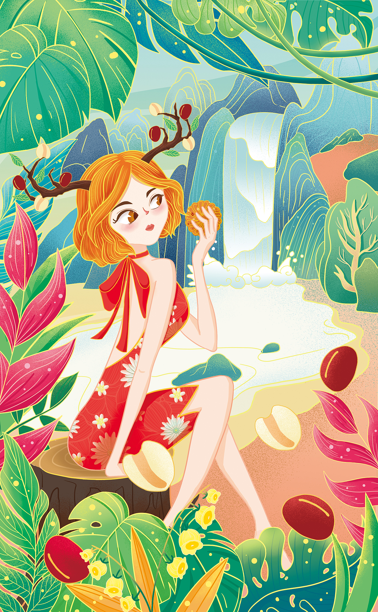 手绘插画代餐饼干包装（图ZMjQxMDI1MTgw） - 商业插画 - 站酷设计师崔崔cici原创素材 - 站酷ZCOOL