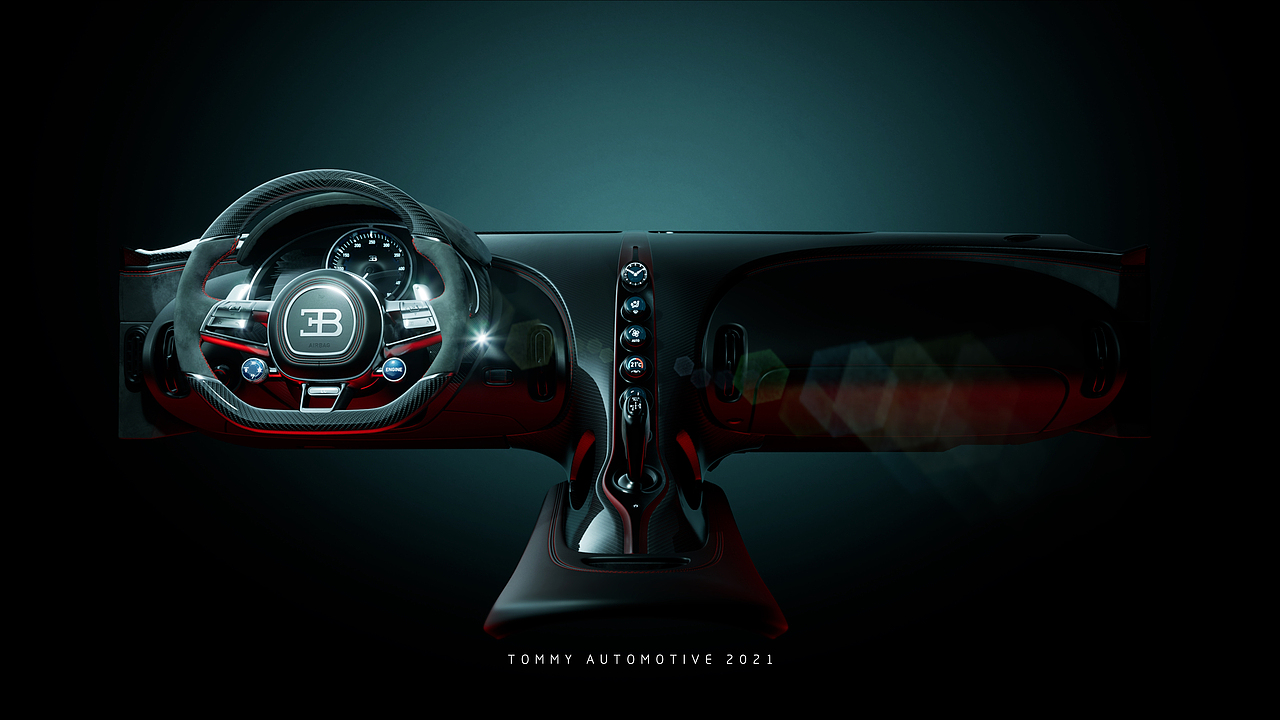 Bugatti Chiron UE4 Raytracing