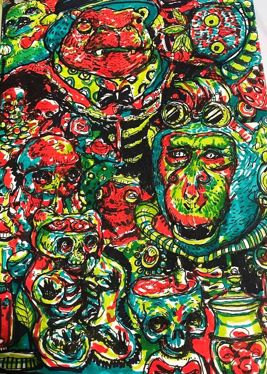 动物世界（图ZMjQ2NzI1OTEy） - 新锐潮流插画 - 站酷设计师你单身原创素材 - 站酷ZCOOL