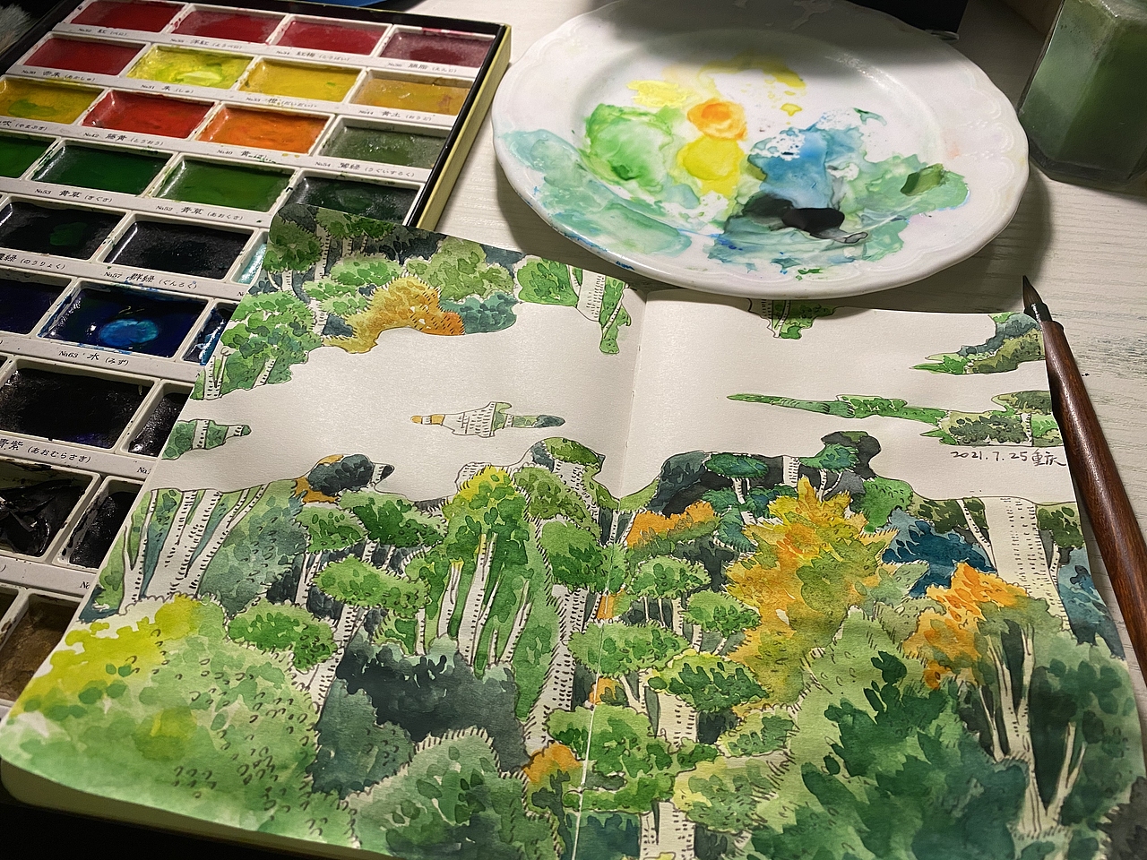 2021年不完全总结（图ZMjgxNzA2NjY0） - 商业插画 - 站酷设计师六咩咩原创素材 - 站酷ZCOOL