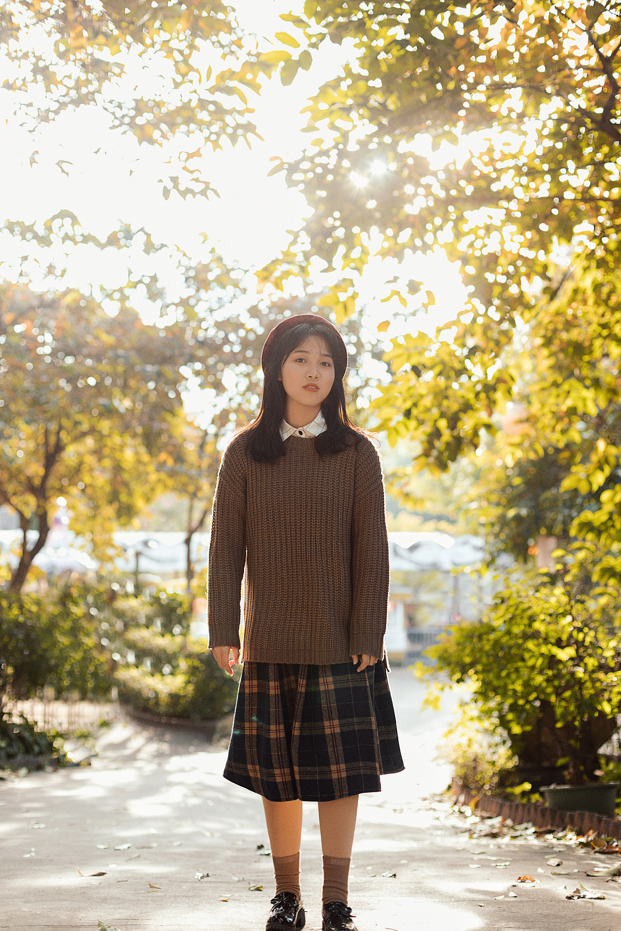 冬日里笑的甜甜的你～（图ZMTQxNzI5ODAw） - 人像摄影 - 站酷设计师早遇山谷原创素材 - 站酷ZCOOL