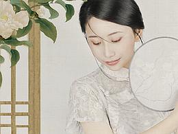 人像工笔画风写真